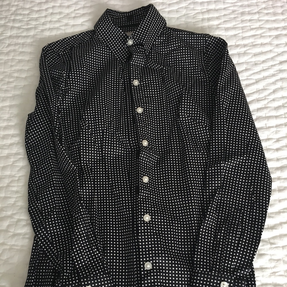Banana Republic Petite Button Up Dress Shirt